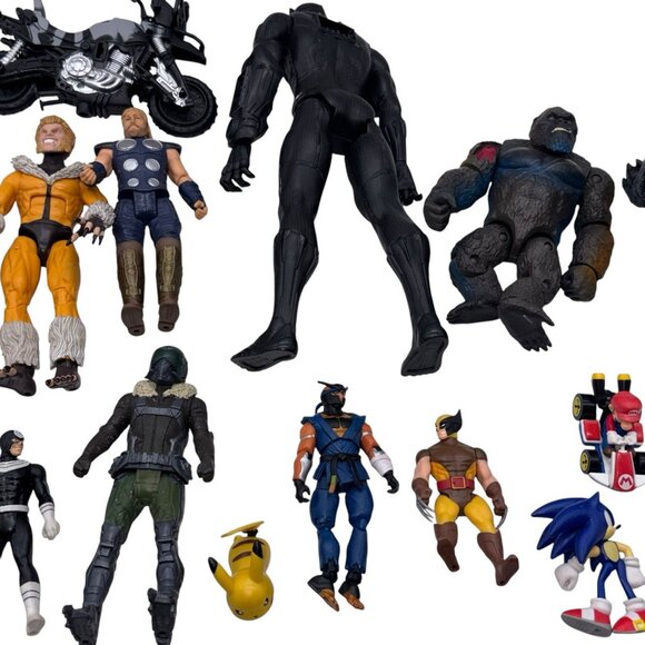 Marvel Legends Action Figure Lot Thor Black Panther Avengers Mixed Lot 16 Pieces - Picture 7 of 9
